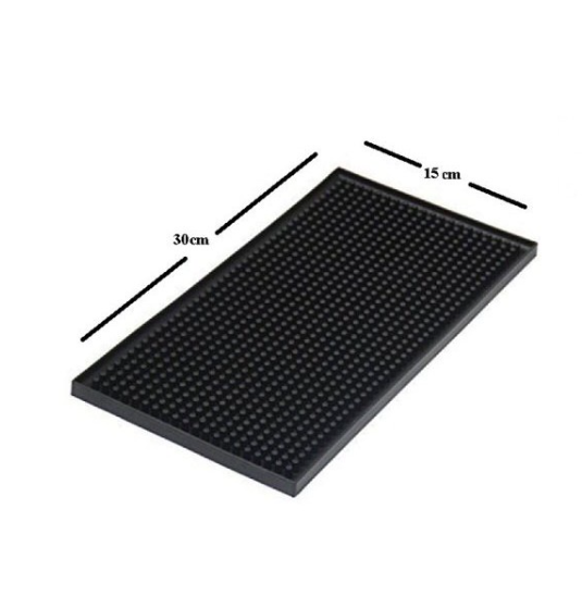 THẢM BAR, THẢM LÓT CAO SU QUẦY BAR 45x30 CM