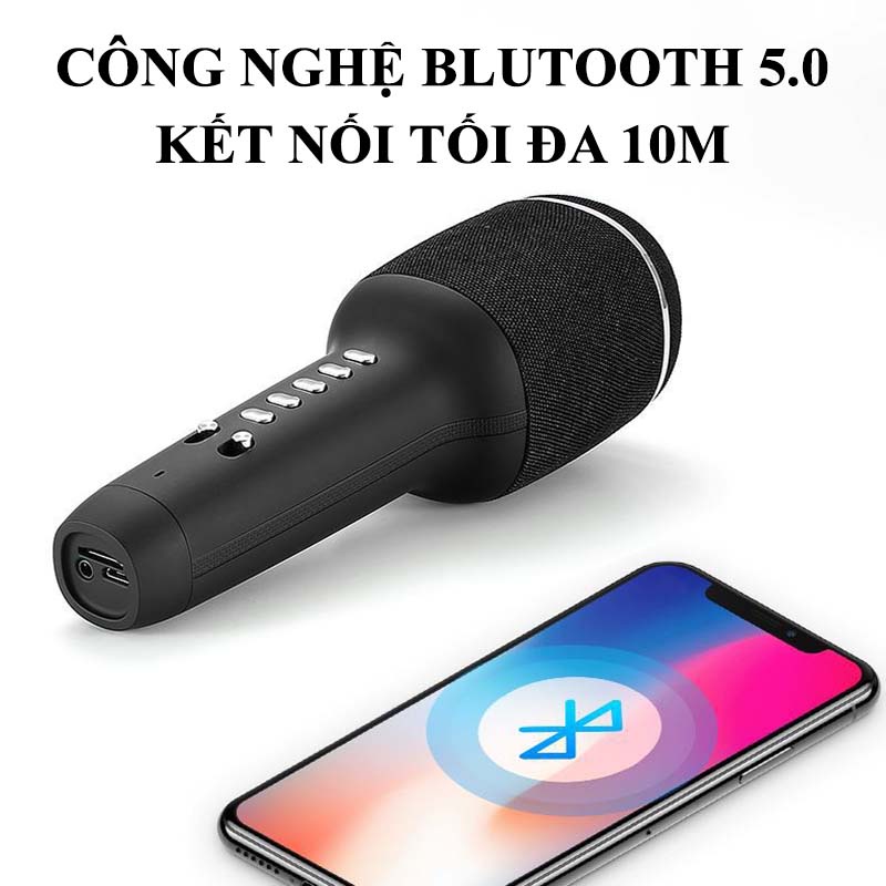 Micro Hát Karaoke Không Dây Kèm Loa Bluetooth WS-900 Thế Hệ Mới - Mic Hát Karaoke Công Nghệ Mới Có Chế Độ Nâng Giọng Giúp Hát Hay - Micro Cầm Tay Bluetooth Nhỏ Gọn, Âm Thanh Chuẩn, Loa Bluetooth Chất Lượng Cao, Mic Thu Âm Livestrem