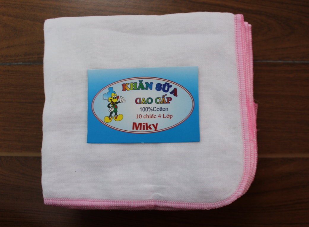 10 Chiếc khăn sữa 4 lớp cho bé
