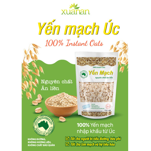 [HCM]Yến mạch nguyên chất 400g