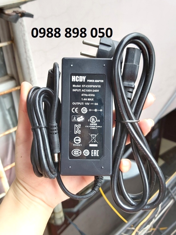 Sạc loa 15v 6a loại tốt
