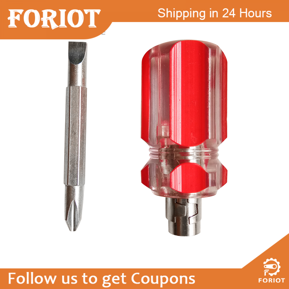 SHXZ diymore Dual Purpose Slotted and Phillips Screwdriver Expansion Screwdriver Cross Word Nut Driver Manual Tools