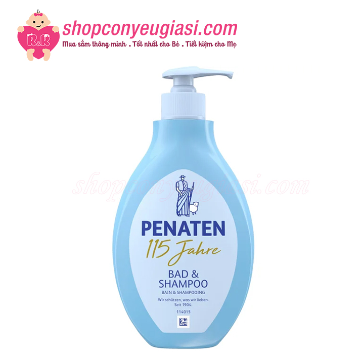 [HCM]Sữa Tắm Gội Cho Bé Penaten 400ml - Đức