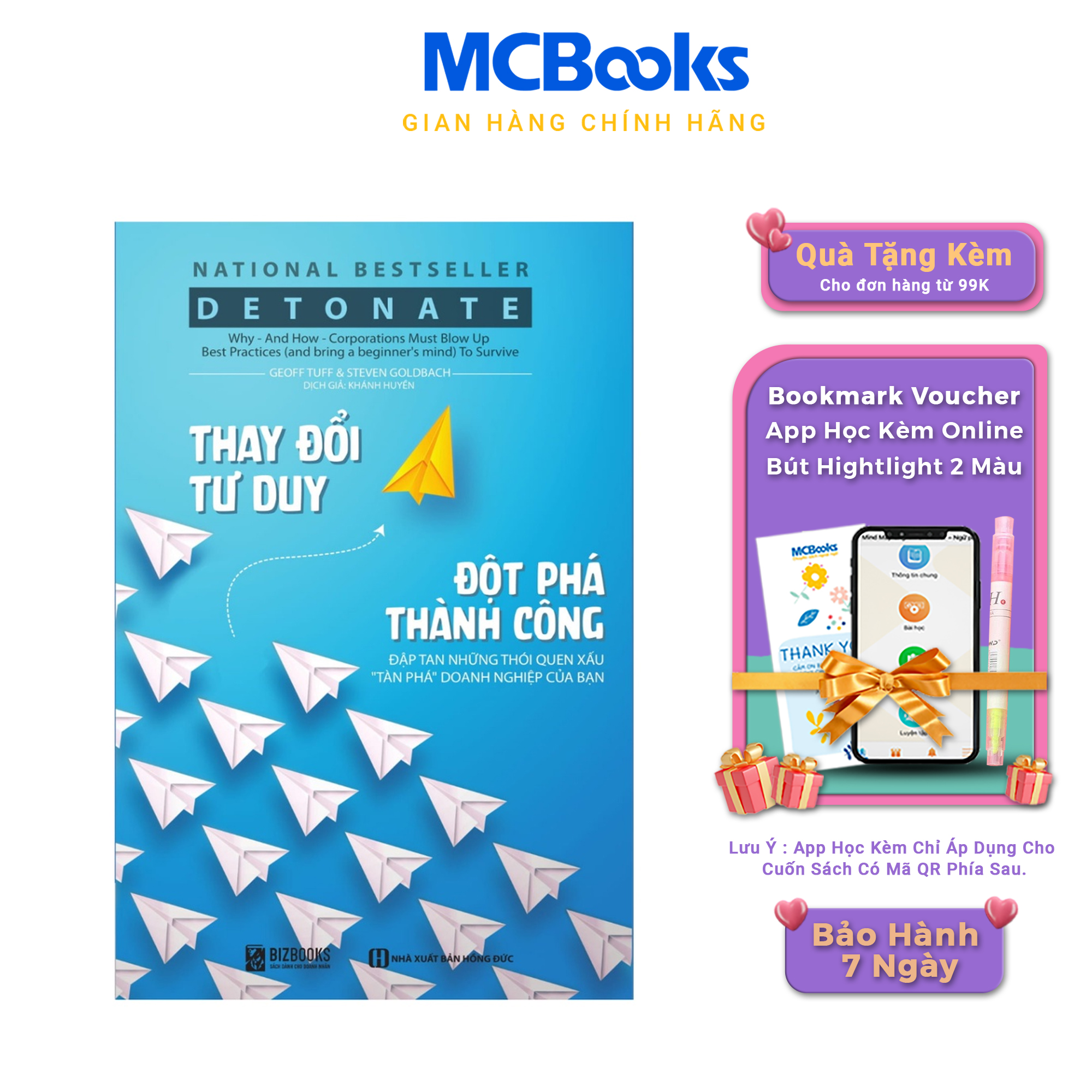 Sách - Thay Đổi Tư Duy - Đột Phá Thành Công - McBooks
