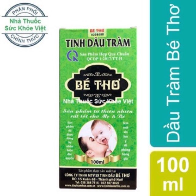 Tinh Dầu Tràm Bé Thơ 50ml - 100ml