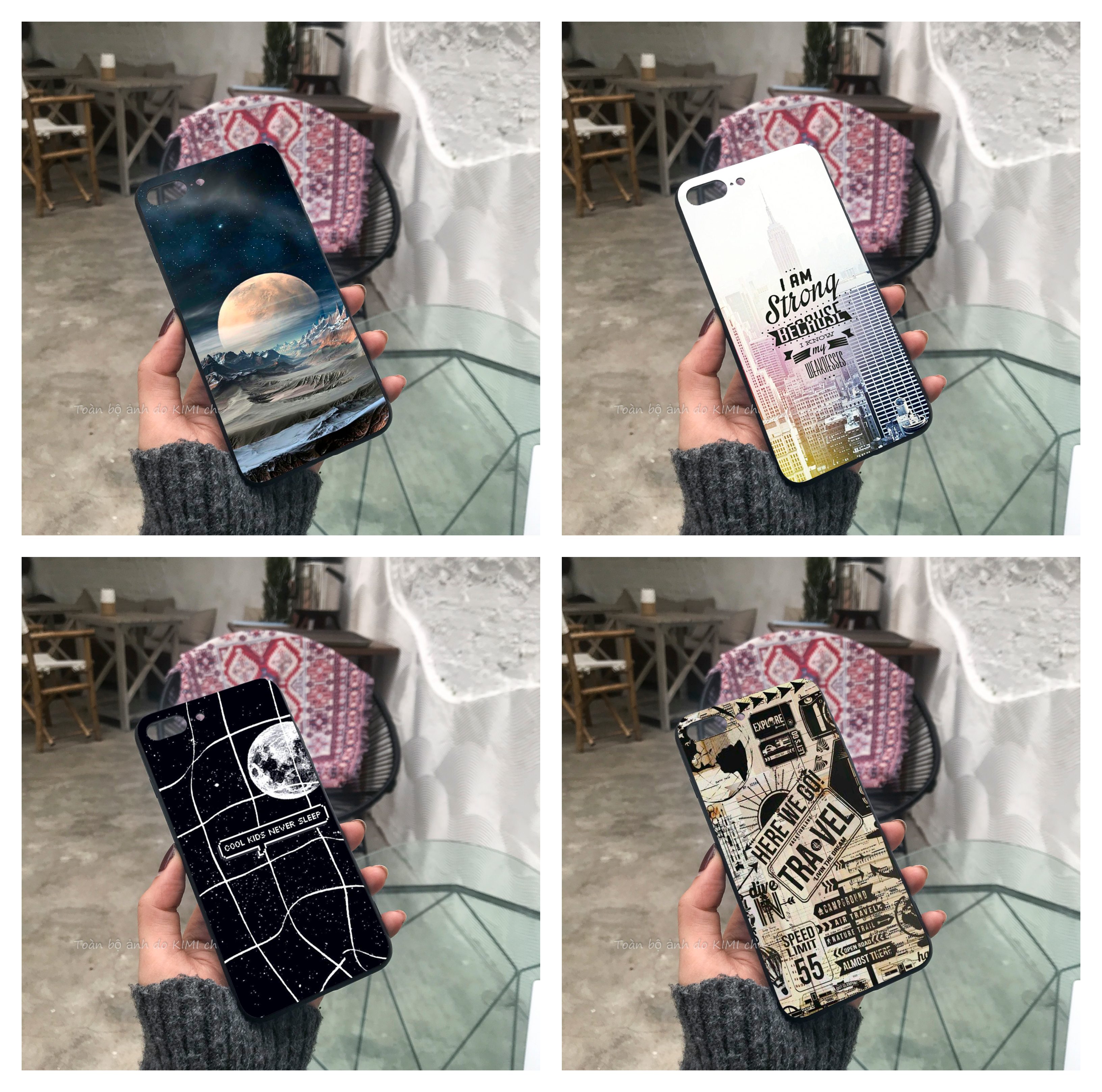 Ốp Samsung Galaxy Note 9 , Note 10 , Note 10+ , Note 10 Plus lưng kính cường lực kimicase