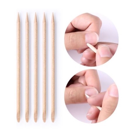Que gỗ làm móng, chấm khoé móng, là mép móng, đa năng tiện dụng
