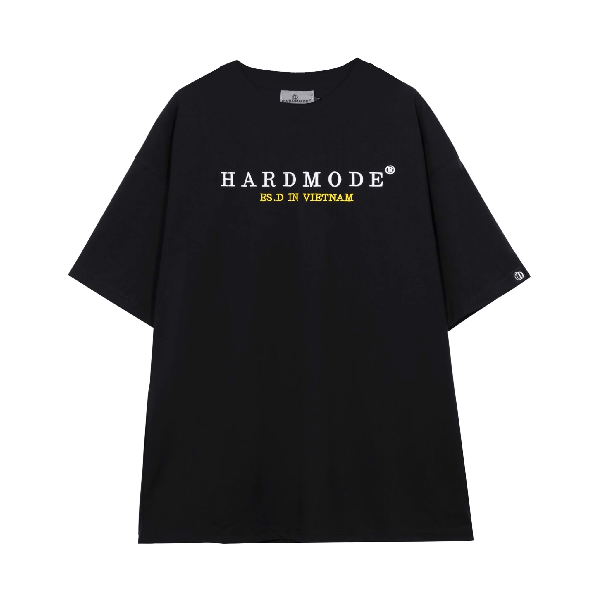 Áo Thun HARDMODE Basic Chính Hãng - Đen/Trắng