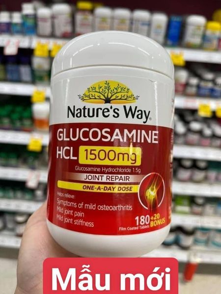 Glucosamin Nature Way 200 viên - hỗ trợ xương khớp