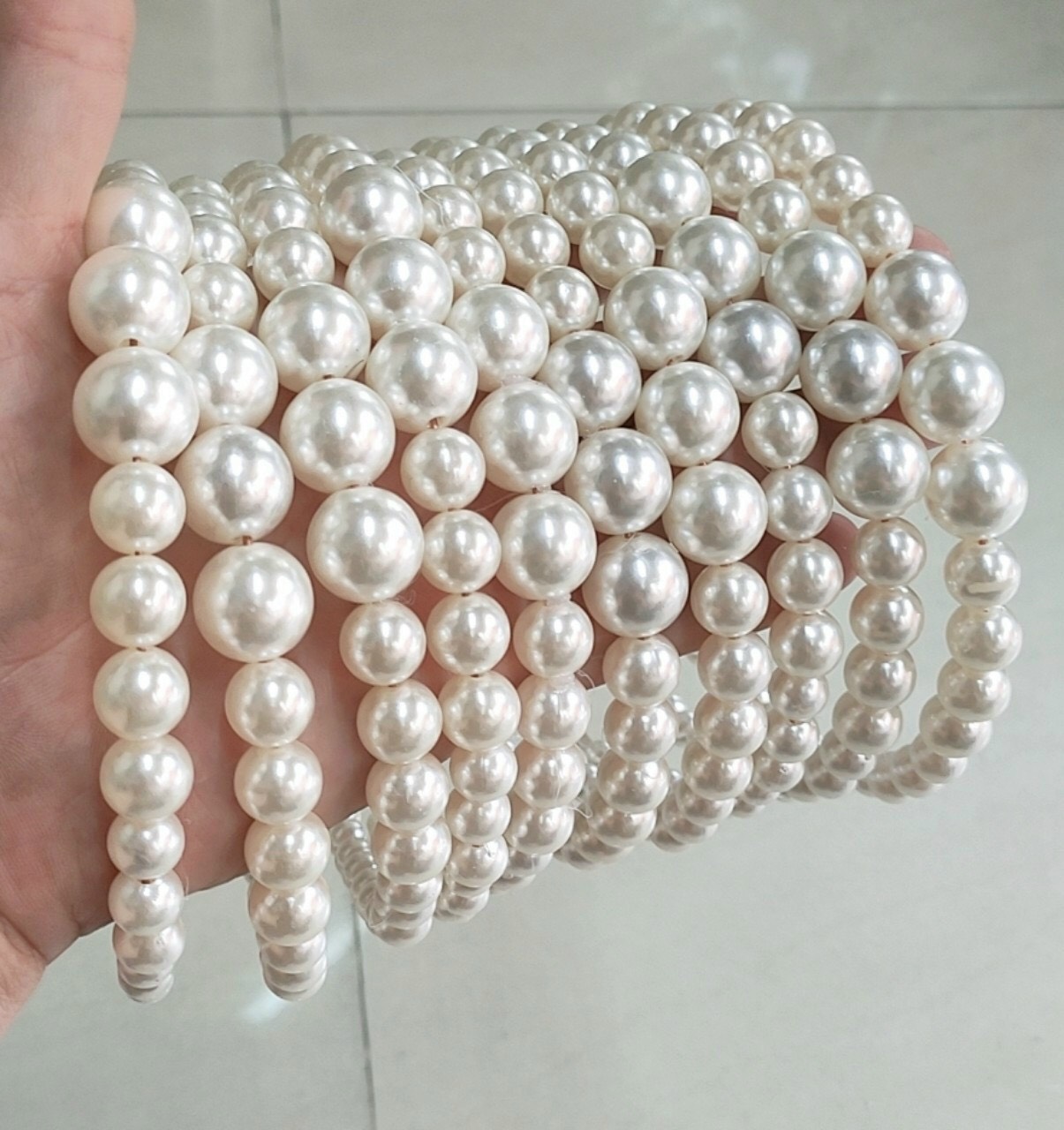Cài tóc Ngọc Trai Handmade hàng VN Chắc chắn