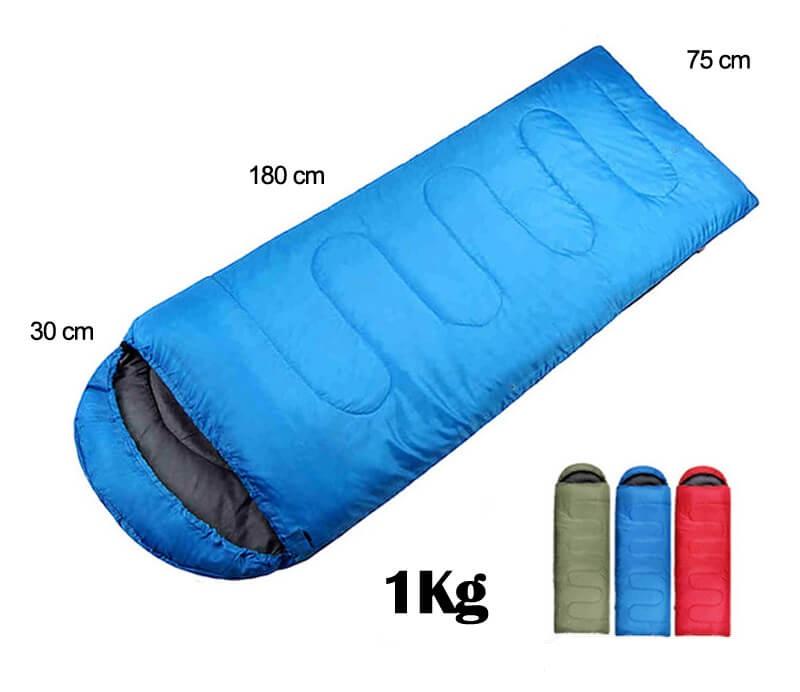 Túi ngủ văn phòng - picnic gấp gọn loại dày 1kg, tui ngu van phong