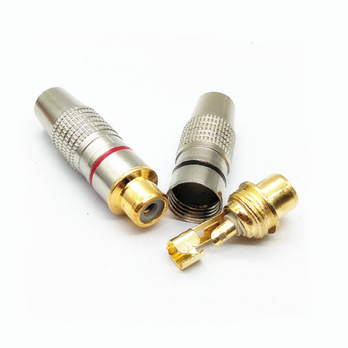 Đầu hàn jack cắm AV/RCA cái female