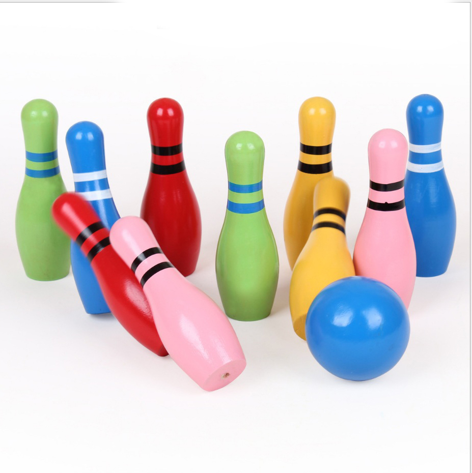 Đồ chơi bowling bằng gỗ