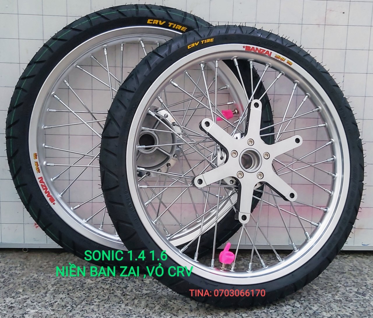 BÁNH CĂM SONIC NIỀN NHÔM BAN ZAI THÁI1.4 1.6  ĐÙM CĂM MẠ CROM VỎ CRV THÁI