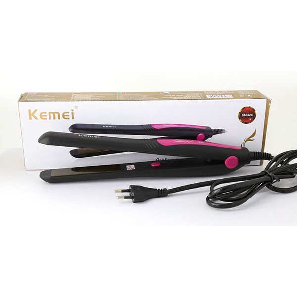 Máy Duỗi Tóc Kemei Km 328