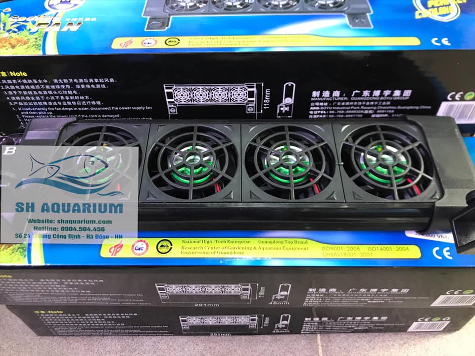 [HOÀN TIỀN 10%]QUẠT LÀM MÁT BOYU FS - 604