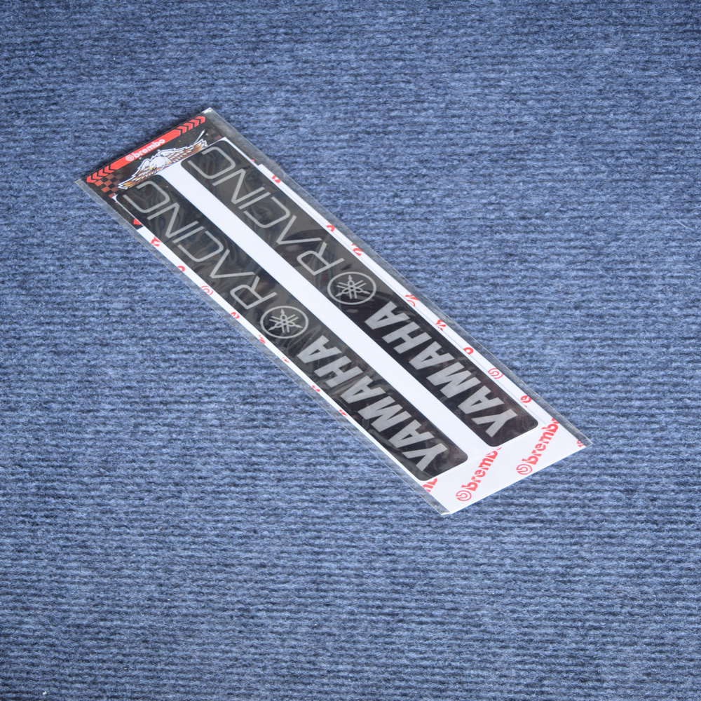 [CHÚ Ý] Bộ tem dán phuộc xe máy, tem phản quang dán phuộc các dòng xe máy HONDA, YAMAHA, SUZUKI (mẫu yamaha racing)