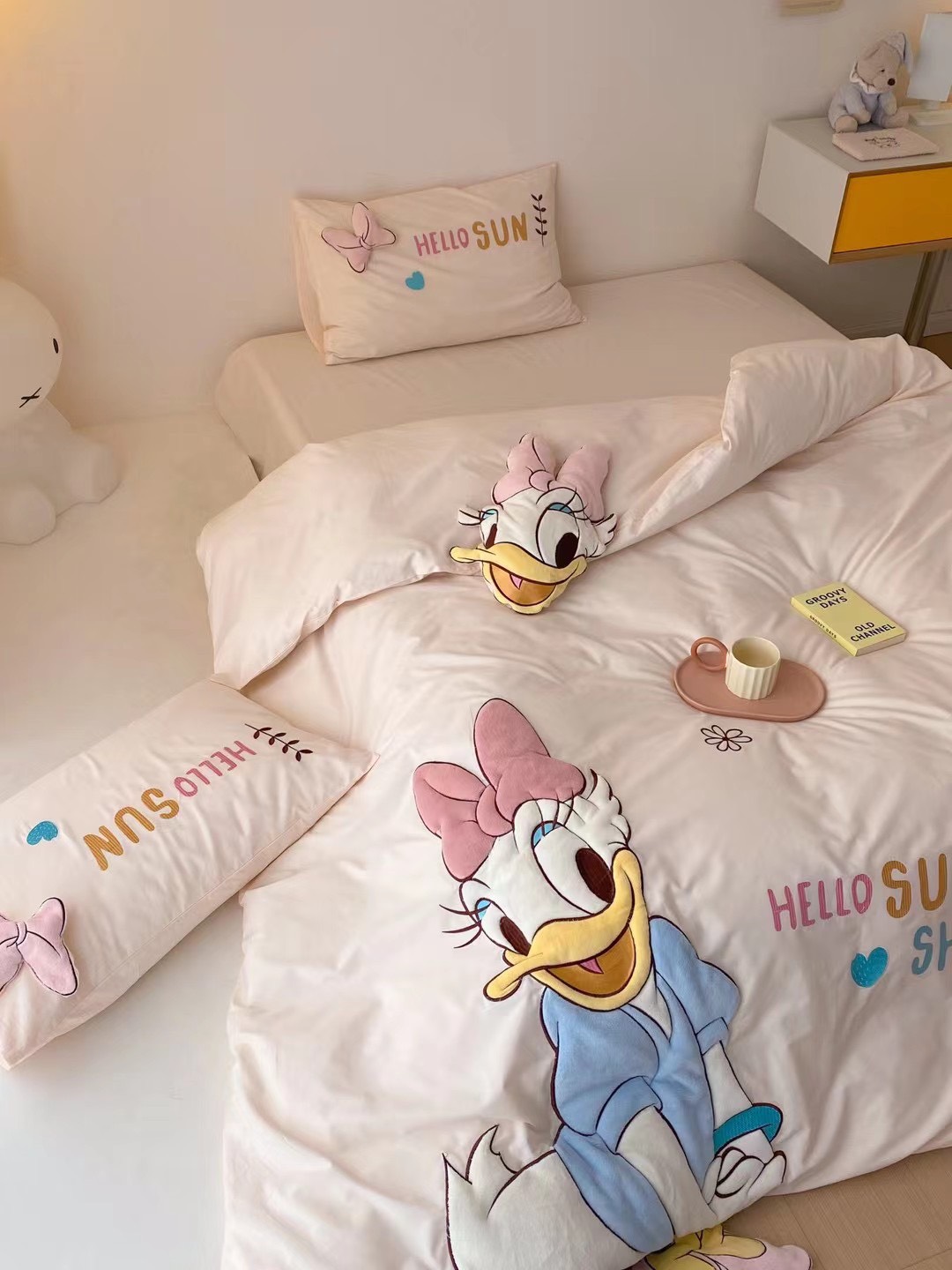 Bộ Chăn ga gối cotton line pony