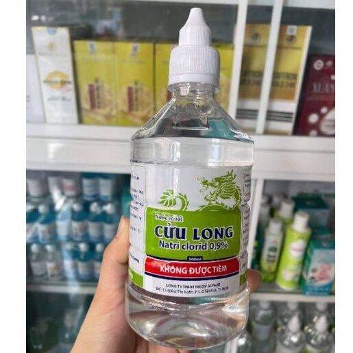 Nước Muối Súc Miệng Cửu Long Chai 1000ml.
