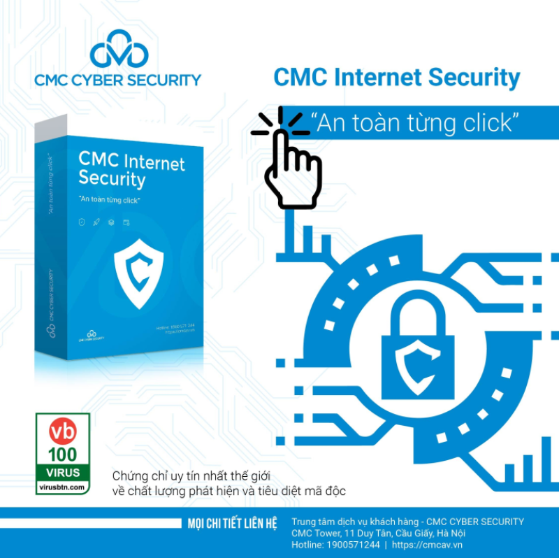 Bảng giá Phần mềm Diệt Virus CMC 1pc/năm Phong Vũ