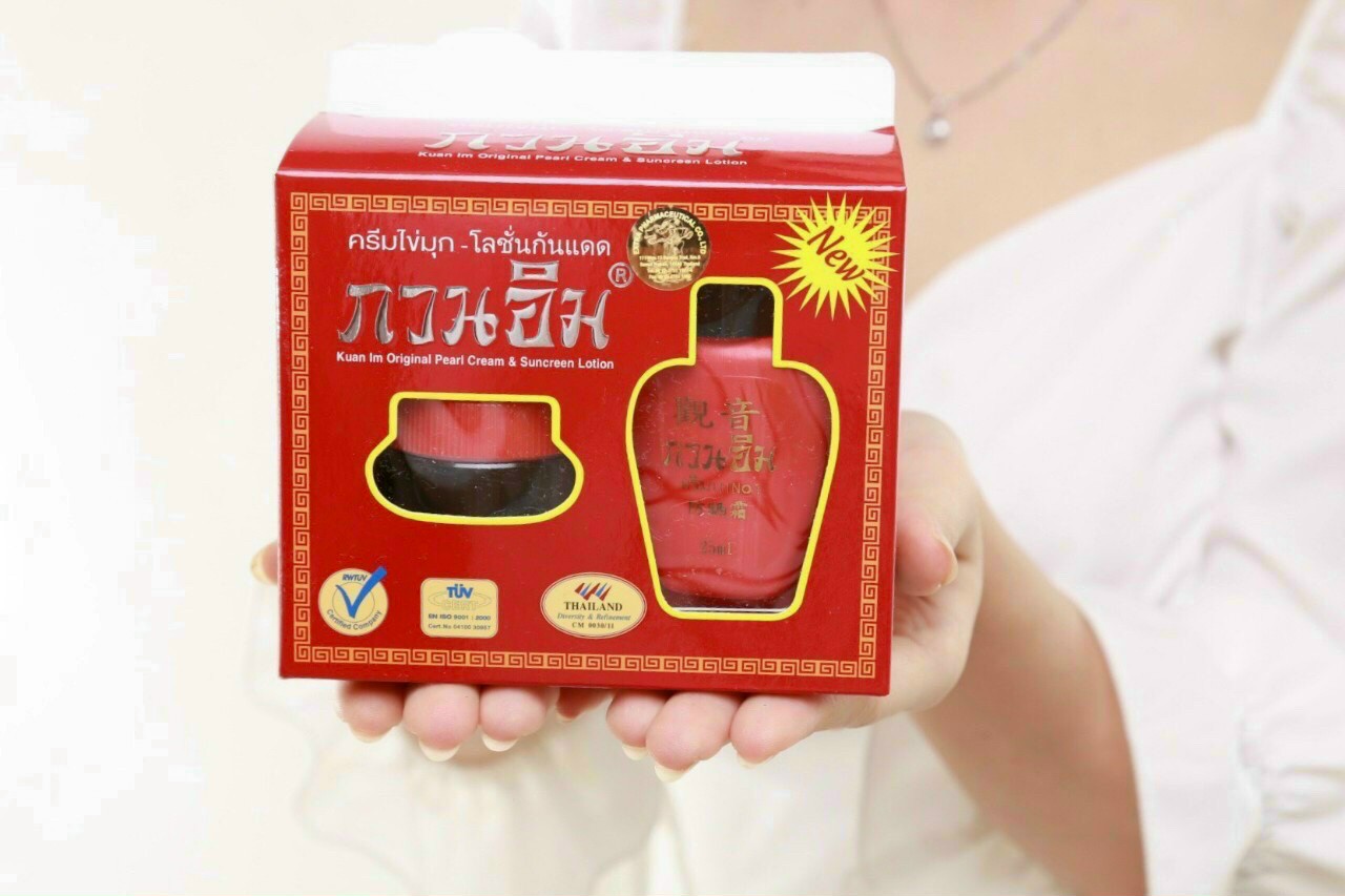 Set Kem Sâm Cô Tiên Ngọc Trai Mẩu Mới Trắng Da  Khử Nám Mụn Thái Lan