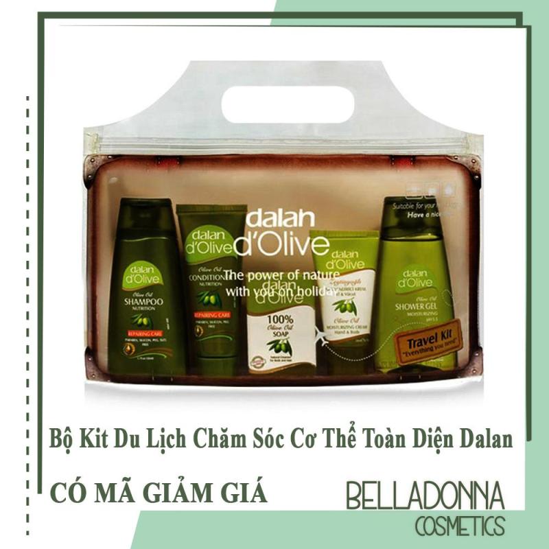Bộ Kit du lịch chăm sóc cơ thể toàn diện từ tinh dầu ô liu Dalan dolive Travel Kit