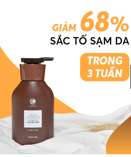 Bath Milk white leather men wine sake LACO 290g