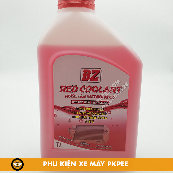 Nước Làm Mát Động Cơ BZ Coolant 1 Lít