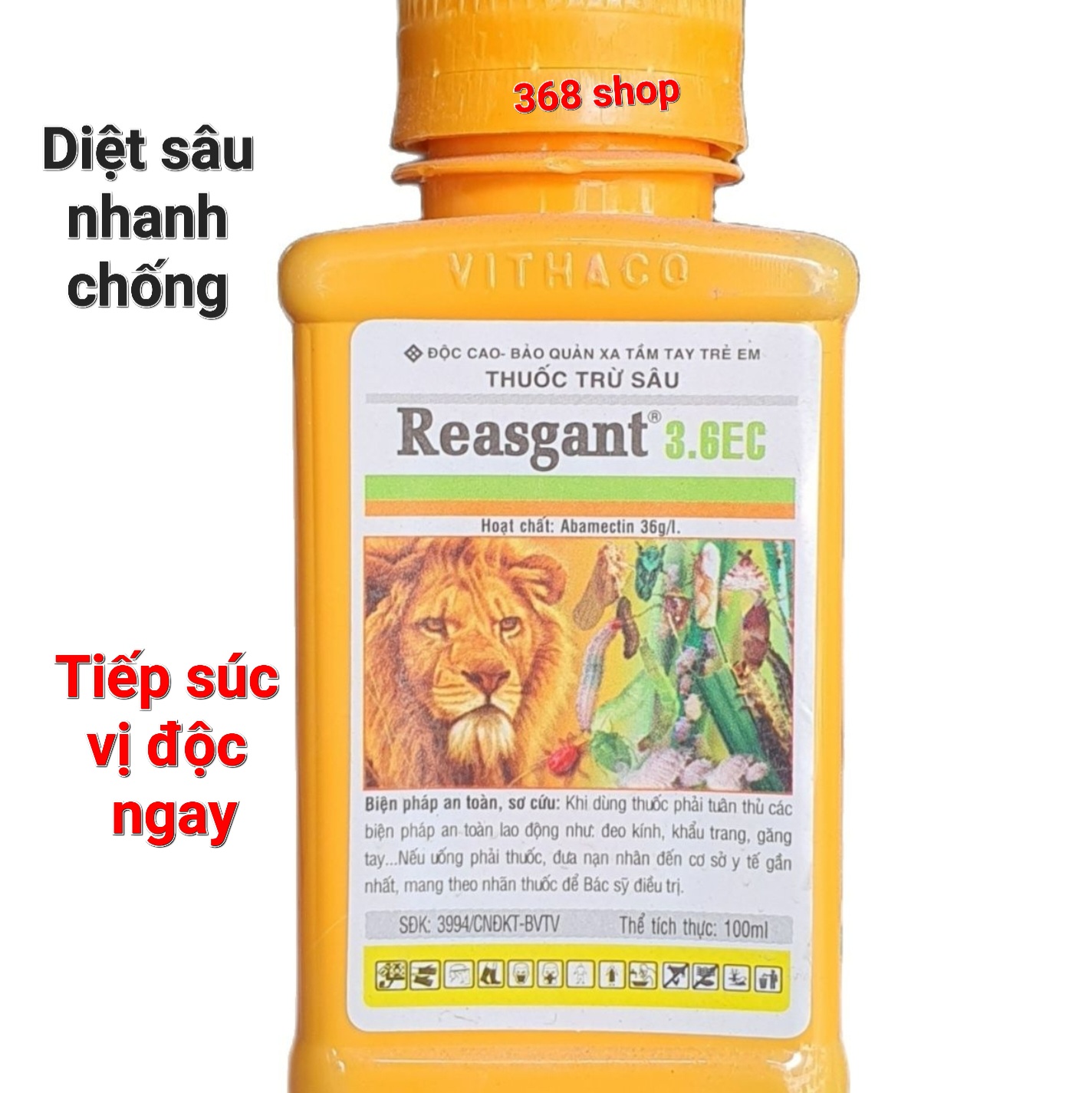 💎 Thuốc trừ sâu sinh học Reasgant 3.6EC 💖