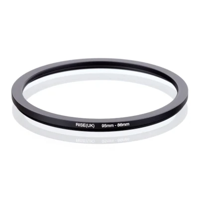 Super 7d RISE(UK) 95mm 86mm 95 86mm 95 to 86 Step down Ring Filter Adapter black
