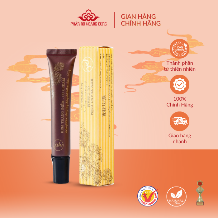 Kem Trang Điểm Phấn Nụ Hoàng Cung CC Cream (da)