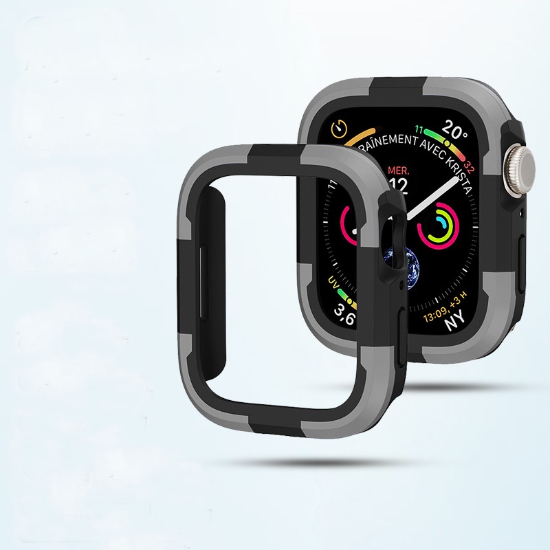 Ốp case bảo vệ dành cho apple watch / apple watch ultra/ apple watch se kai.n dual tpu pc