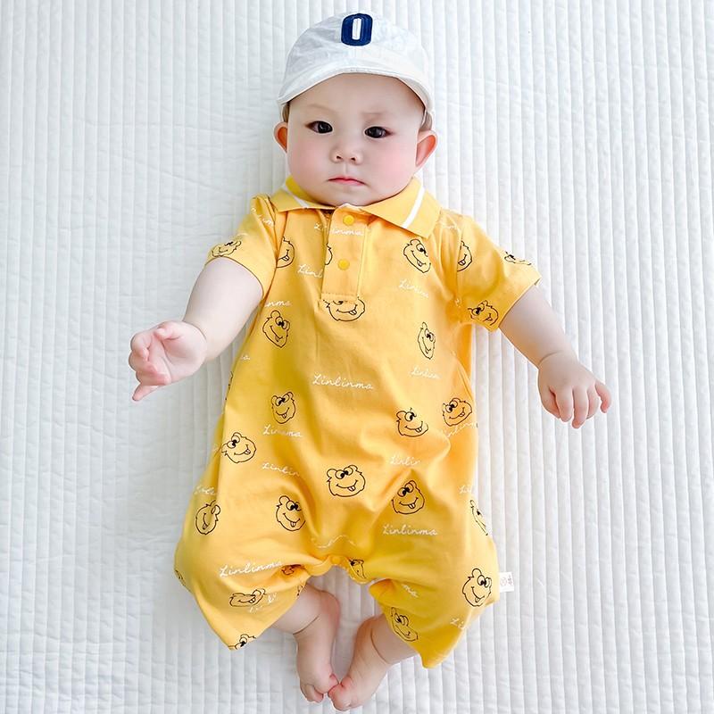 Body đùi polo lotuka cho bé trai bé gái,chất cotton mềm mịn thoáng mát co giãn 4 chiều 3-12kg