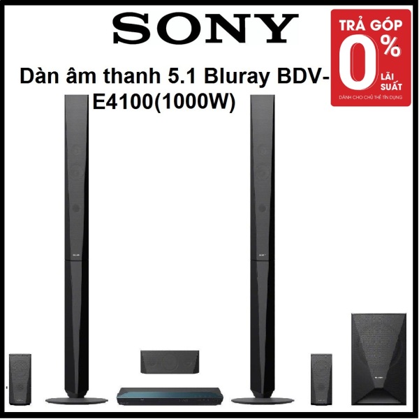 [TRẢ GÓP 0%] Dàn âm thanh Sony 5.1 BDV-E4100 1000W