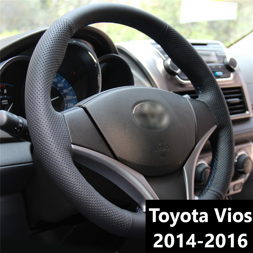 Bọc vô lăng da Toyota Vios 2014-2017