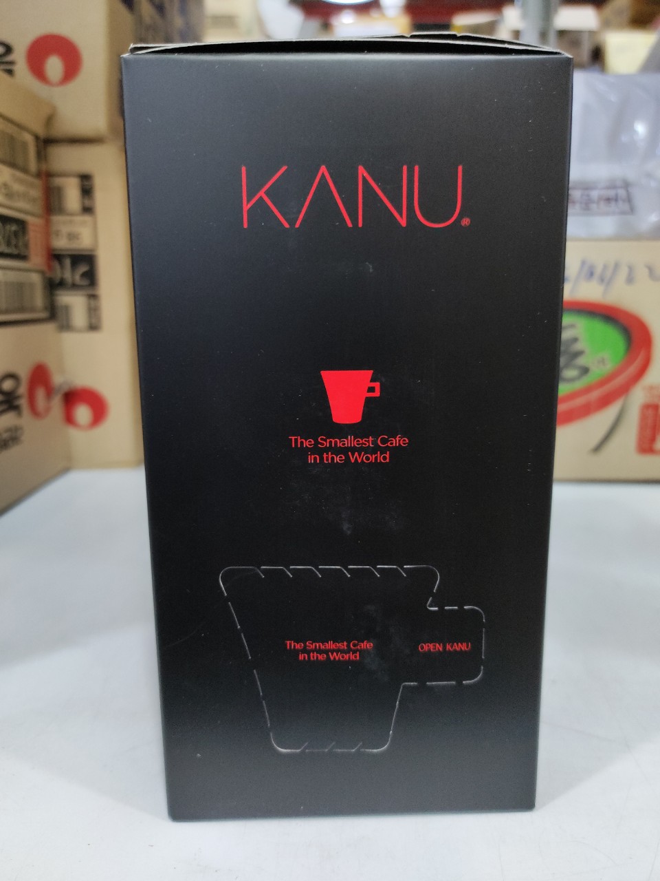 ( có quà tặng kèm) Cà phê KANU dark roast, mild roast 100 gói - 카누 커피