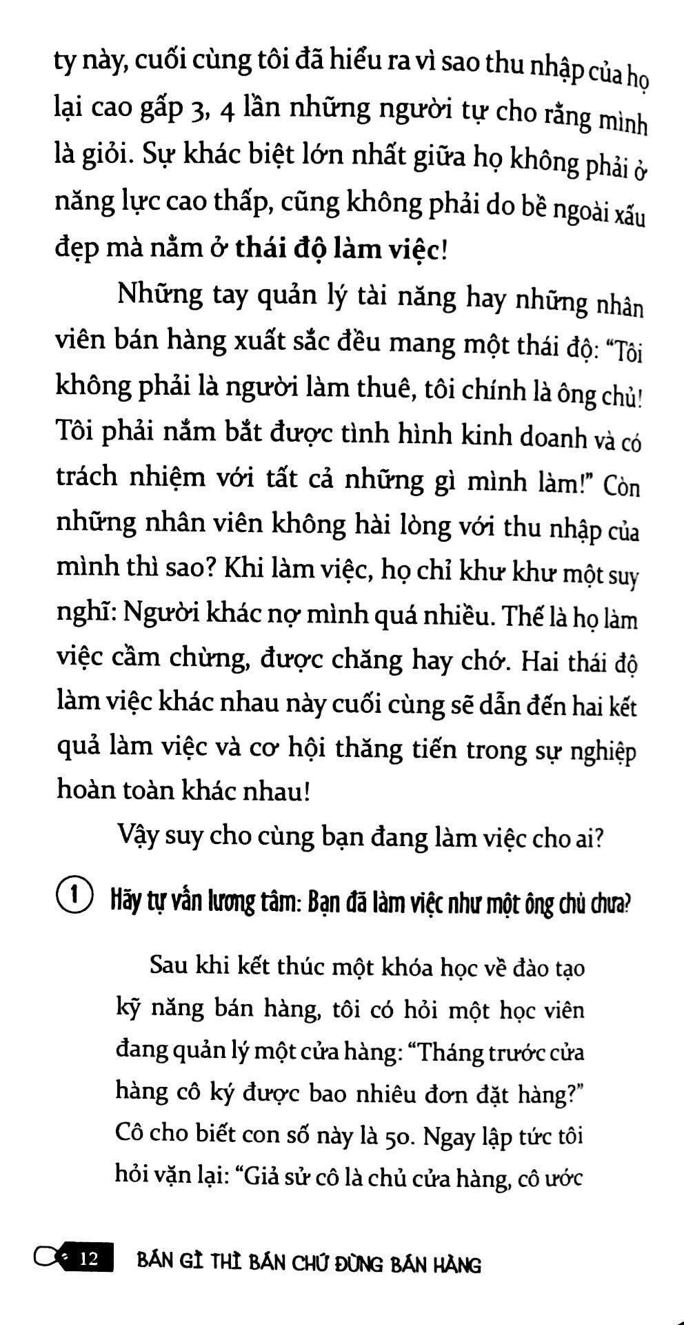 Bán gì thì bán chứ đừng bán hàng