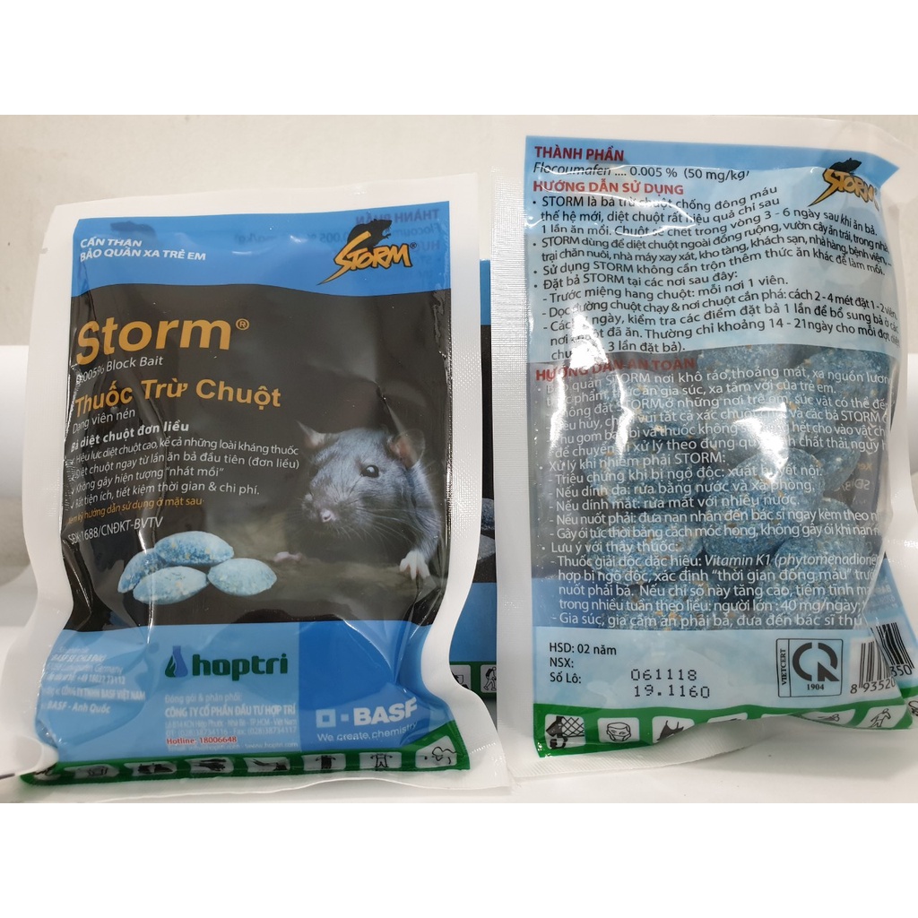 Thuốc diệt chuột Storm