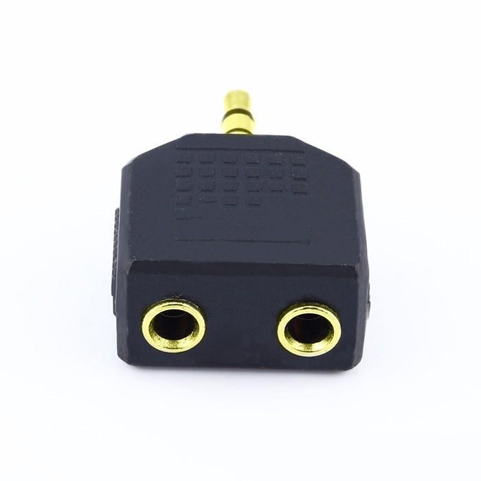 Đầu chia jack loa chuẩn 3.5 từ 1 ra 2 cao cấp