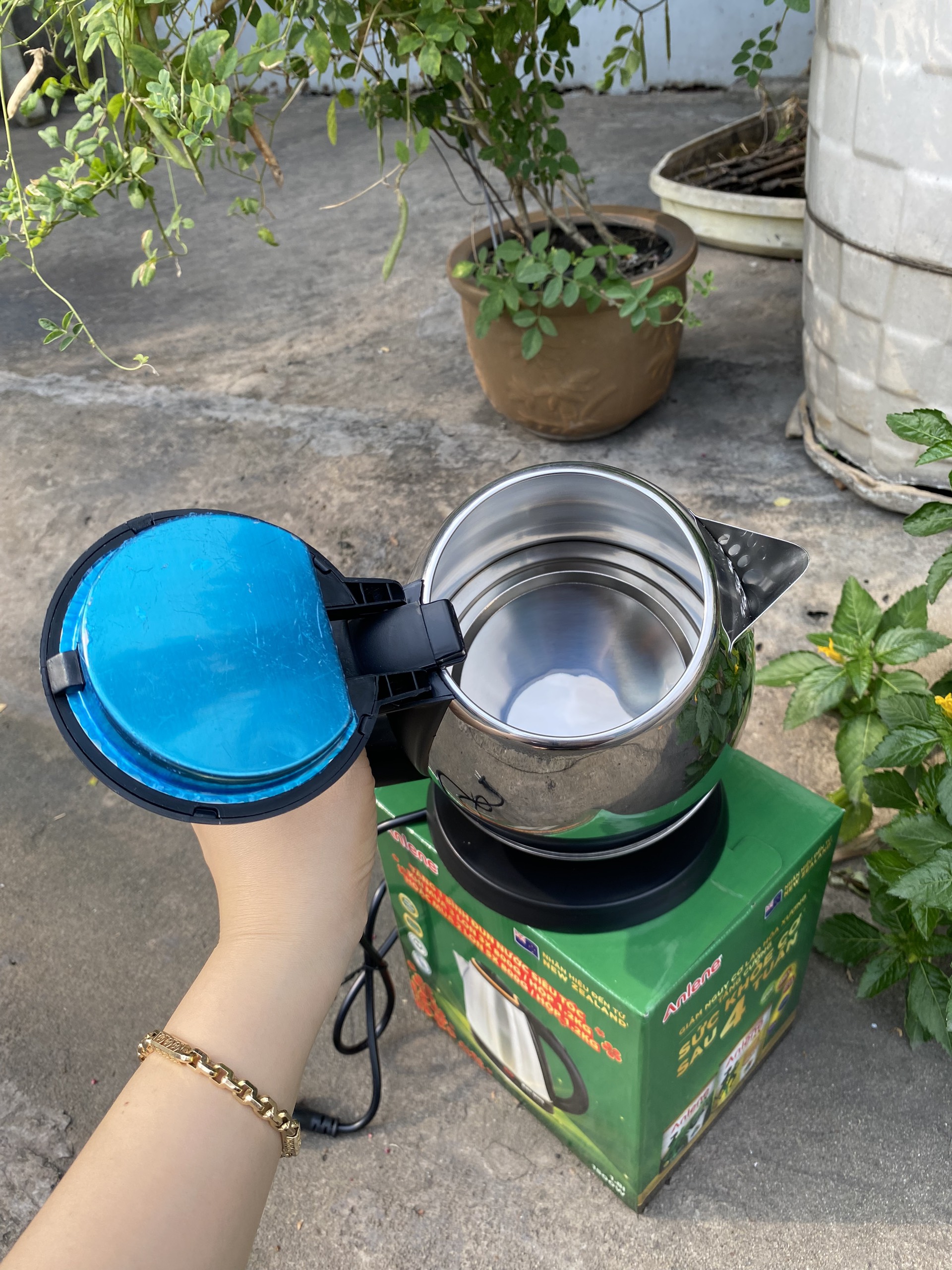 Ấm đun siêu tốc Điện Quang 1.8l quà từ Anlene