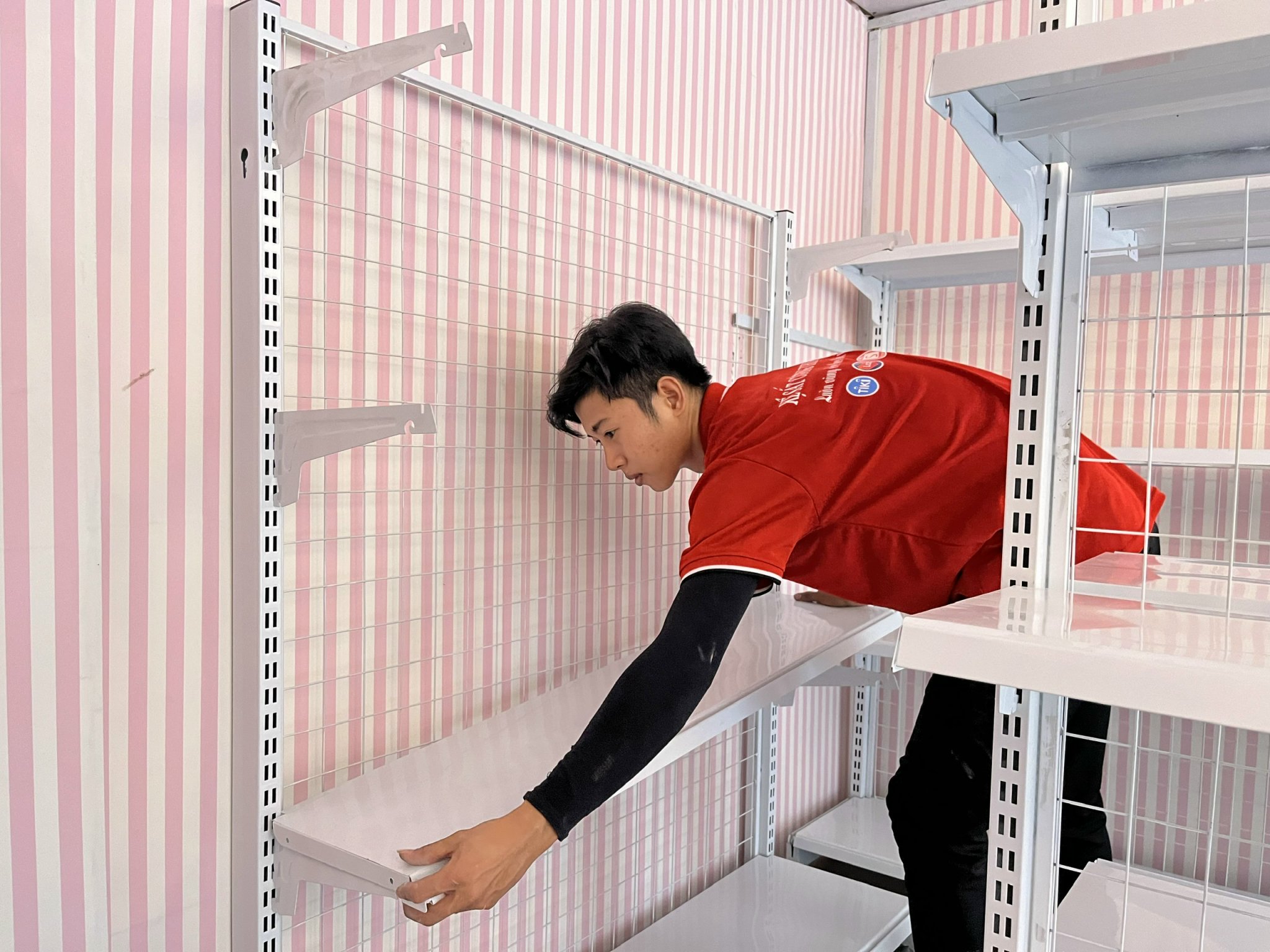 Kệ đơn siêu thị ( Cao 1m8 x dài 1m2 x rộng 35cm x 5 tầng), kệ siêu thị giá rẻ