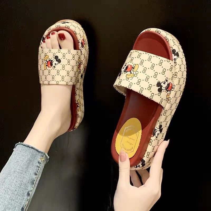 dép bánh mỳ mickey hàng quãng châu