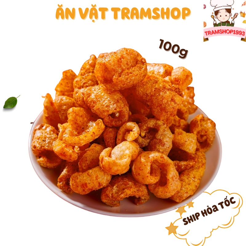 100gr da heo cháy tỏi loại ngon