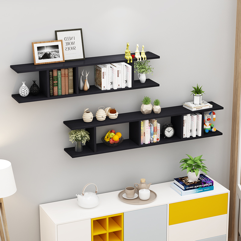 Kệ sách Trang Trí Treo Tường Nhiều Ngăn Cách Điệu- Viendong Adv