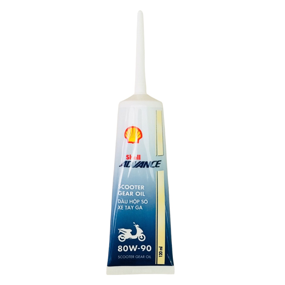 Tuýp nhớt hộp số shell advance scooter gear 80w90 120ml