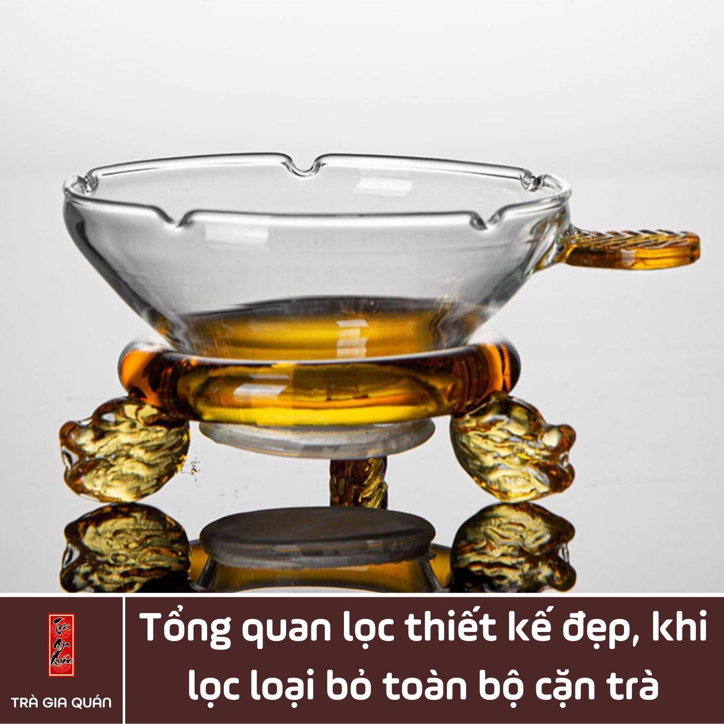 Tống Trà Thủy Tinh Chịu Nhiệt Cao Cấp TT19
