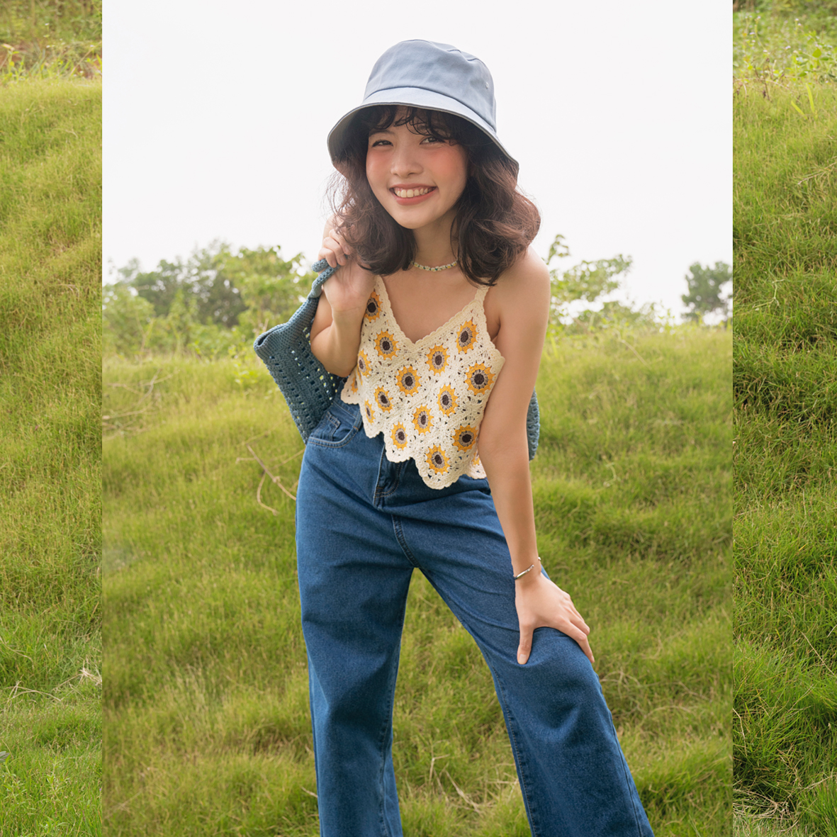 BLEUBIRD Quần jeans dáng suông DAILY JEANS