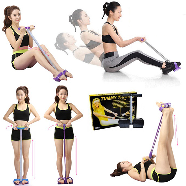 Dây tập lò xo Dây tập bụng cao cấp Tummy Trymmer Dụng cụ thể dục thể thao tại nhà cho cả nam và nữ