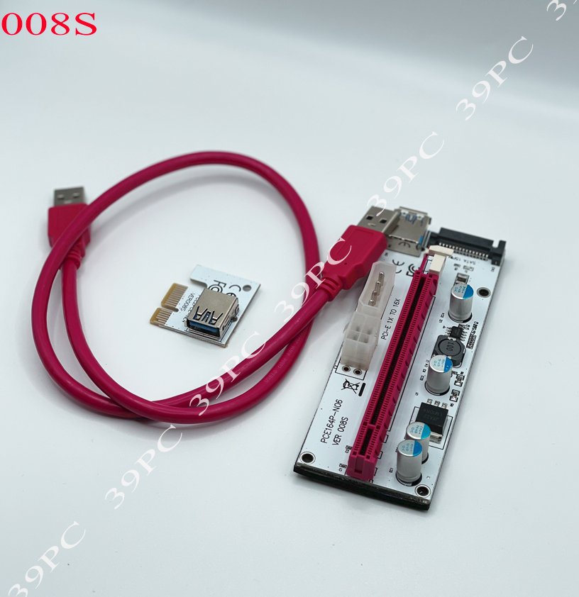 [39PC] Dây Riser Máy Đào 008s - 009s - 009s plus - 012 max 10 tụ Có Led New