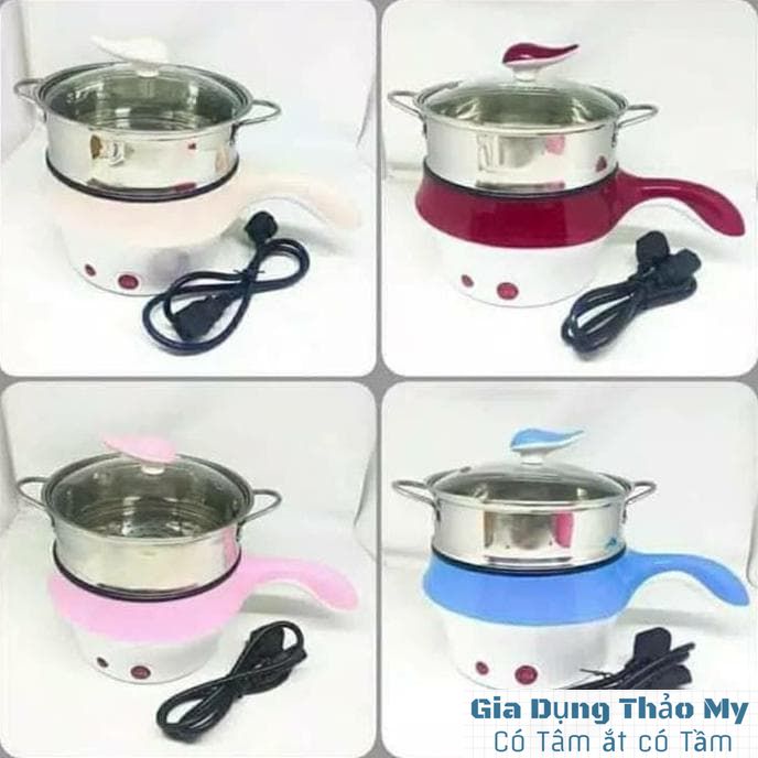 Ca nấu mỳ nấu lẩu -Kèm xửng hấp - ( Lẩu FA  lẩu một mình)